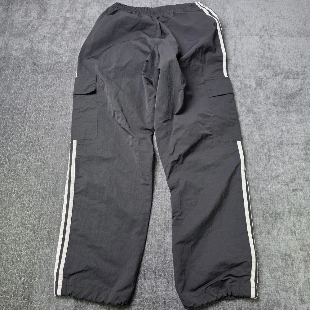 Adidas Adicolor Classics 3-Stripe Cargo Track Pants Mens Medium M Black Retro